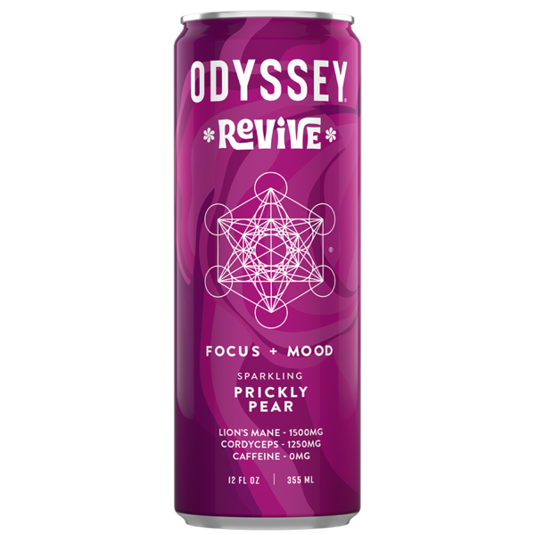 Odyssey Revive Prickly Pear Sparkling Drink