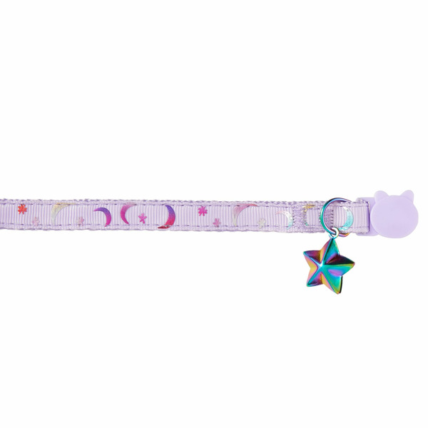 Whisker City Moon Easy Release Kitten & Cat Collar - Purple