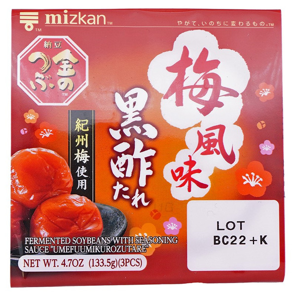 Mizkan Kin No Tsubu Umefuumikurozutare (Fermented Soybeans)