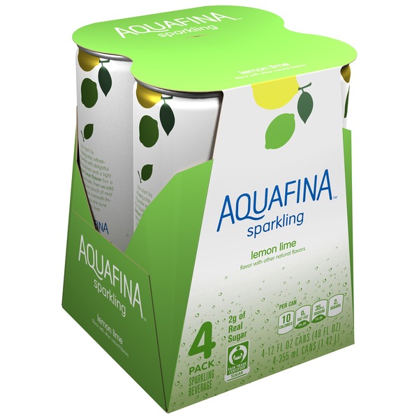 Aquafina Sparkling Lemon Lime Water (12 fl oz) Instacart