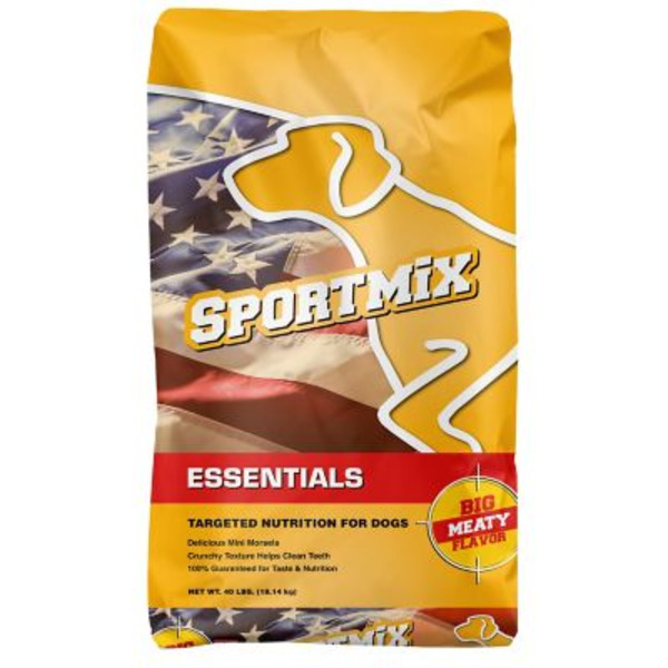 Sportmix Essentials Adult Meat Meal Recipe Dry Dog Food, 40 lb. Bag