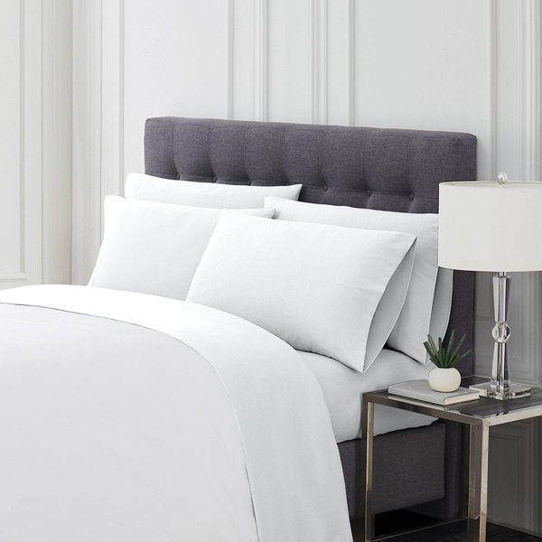 Vince Camuto 6-Piece Sheet Set, Queen - White
