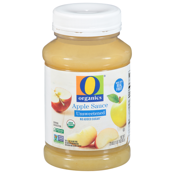 O Organics Apple Sauce, Organic, Unsweetened