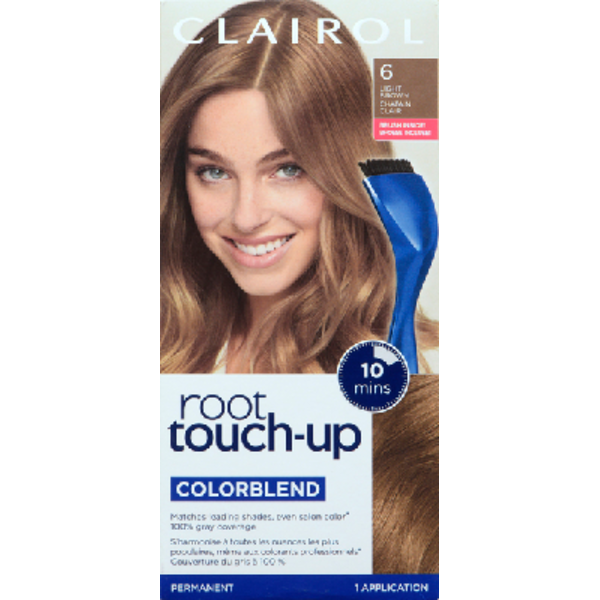 Nice N' Easy 6 Natural Light Brown Permanent Root Touch-Up Hair