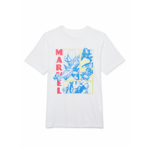 Walmart Marvel Boys' Spiderman Graphic T-Shirt - Black Panther