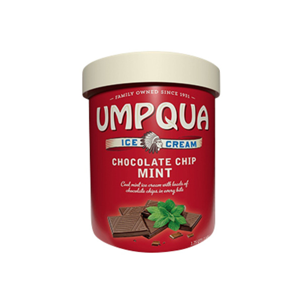 Umpqua Ice Cream, Chocolate Chip Mint