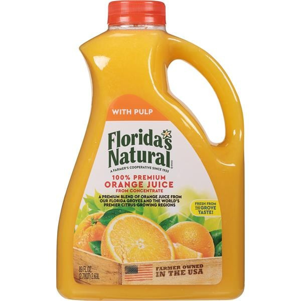 【NOVEMBER】19-20 WHITELIVE JUICE別注カラー Florida's Natural 100% Orange Juice, Original NFC With Pulp Same