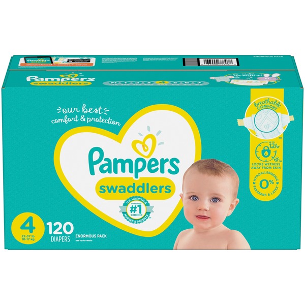 heb size 4 diapers