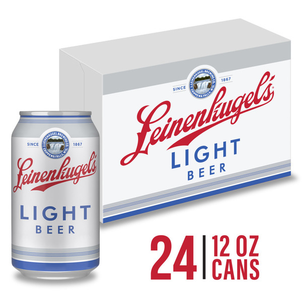 Leinenkugel's Light Beer, 4.2% ABV, 24 Pack, 12 fl. oz. Cans Same