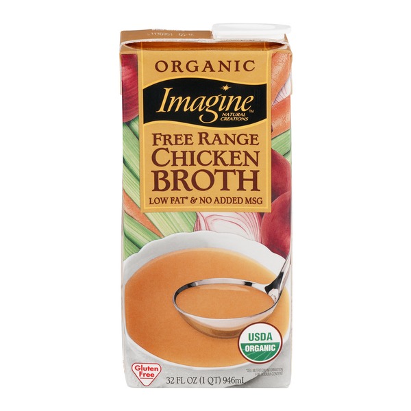 Imagine Foods Broth Free Range Chicken Organic (32 oz) from Straub's