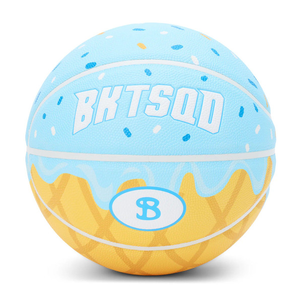 Bucketsquad Ice Cream Basketball, Size 6 (28.5 In) - Blue