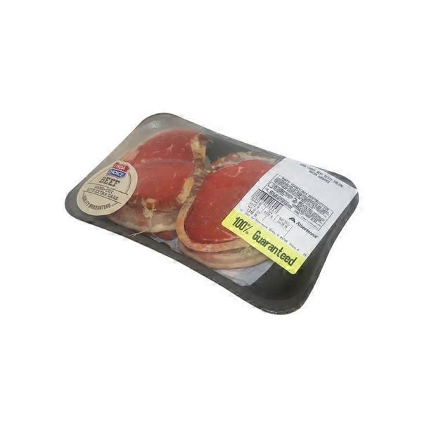 Bacon Wrapped Choice Beef Petite Sirloin