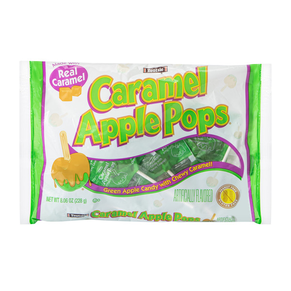 Tootsie Roll Caramel Apple Pops