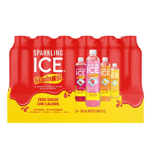 Sparkling Ice® Starburst Flavoured Sparkling Water Same-Day Delivery ...