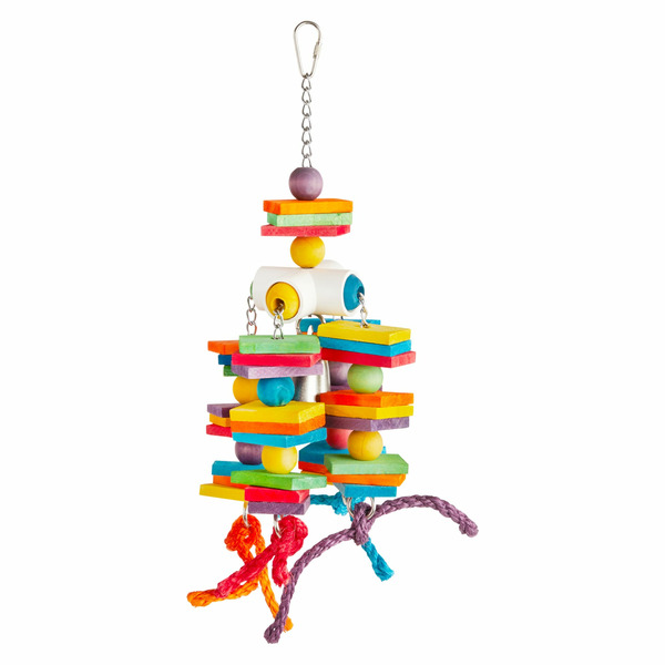 You & Me Large 4-Way Foraging Fun Bird Toy