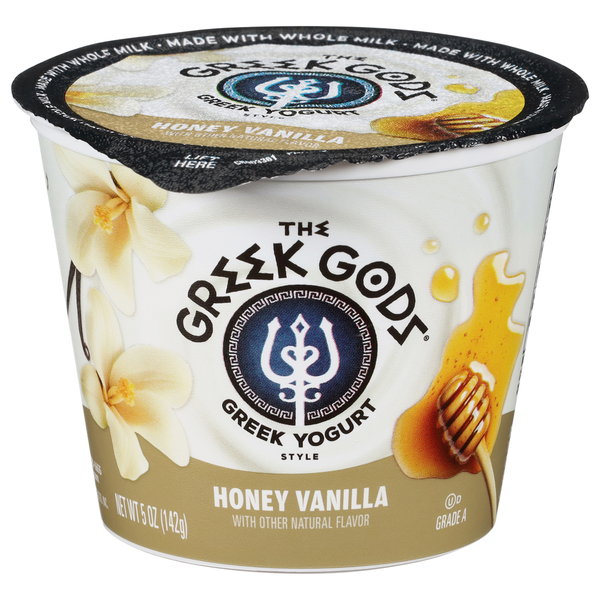 Greek Gods Greek Style Honey Vanilla Yogurt