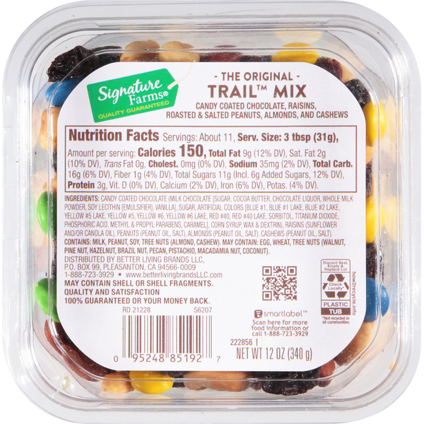 Signature Farms Trail Mix, The Original