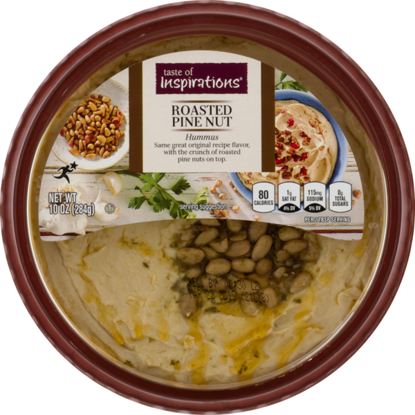 Taste of Inspirations Roasted Pine Nut Hummus (10 oz) Instacart