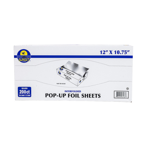 Sunset - Pop-Up Foil Wraps, 10.75x12