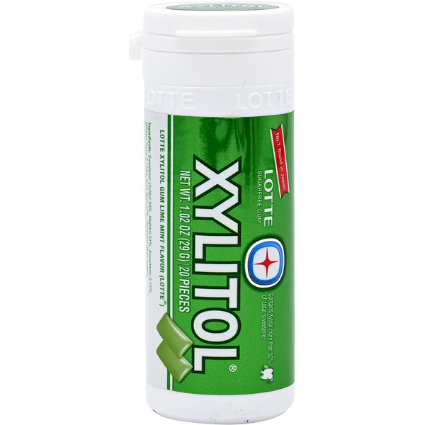 Lotte Xylitol Lime Mint Gum