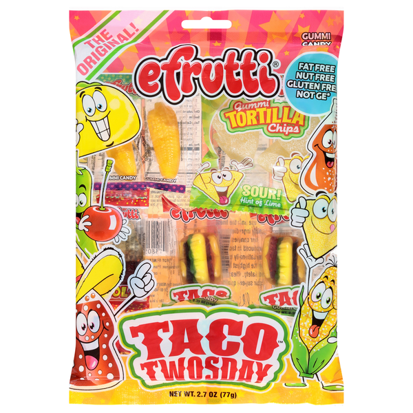 Efrutti Taco Twosday Gummi Candy