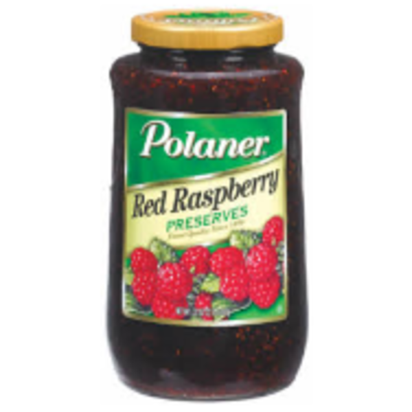 Polaner - Red Raspberry Preserve - 4 lb Jar