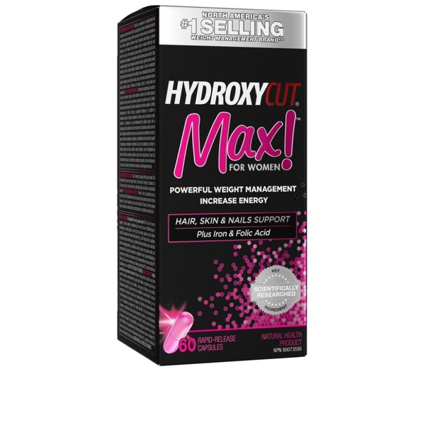 Hydroxycut Max! For Women Powerful Weight Loss Rapid Release Capsules