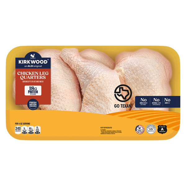 Kirkwood Fresh Chicken Leg Quarters