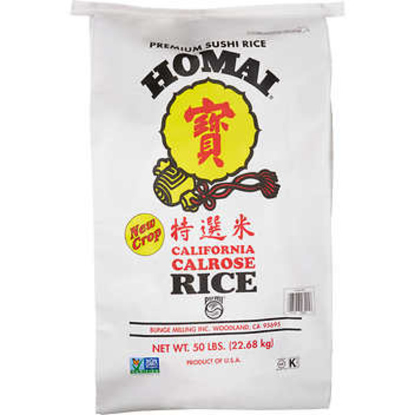 Homai - Calrose (Sushi) Rice - 50 lbs