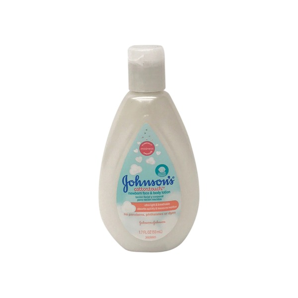 johnson baby daily face and body lotion