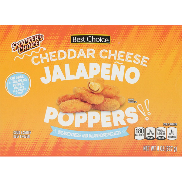 Best Choice SNACKERS CHOICE CHD/JLP POPPERS Same-Day Delivery or