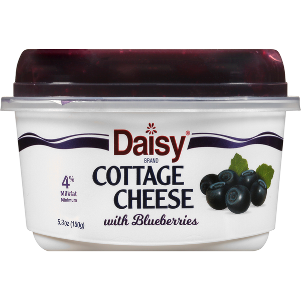 Daisy Cottage Cheese, 4% Milkfat Minimum, with Blueberries