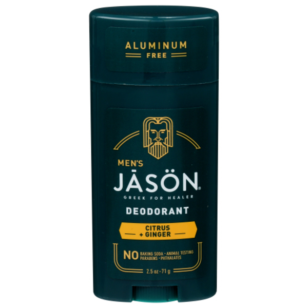 JĀSÖN Deodorant, Men's, Citrus + Ginger Same-Day Delivery or
