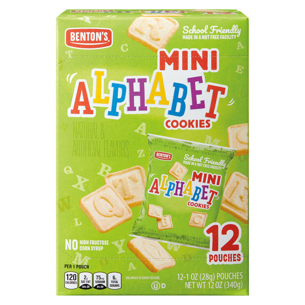 Benton's Mini Alphabet Cookies