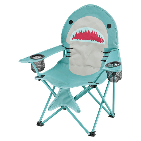 Adventuridge Kid's Camping Chair, Shark Same-Day Delivery or