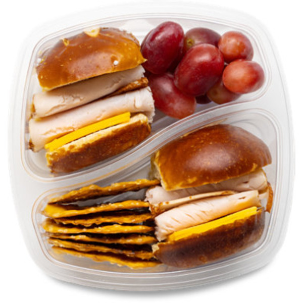 Ready Meals Turkey & Cheese Pretzel Slider Duo