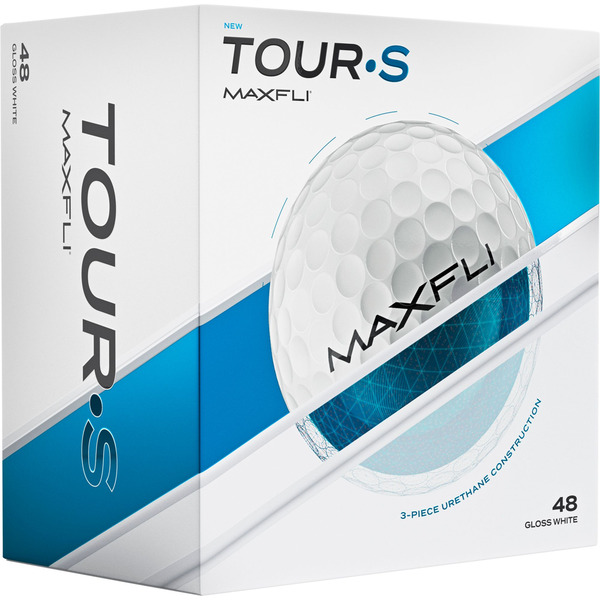 Maxfli Tour S Golf Balls - Gloss White