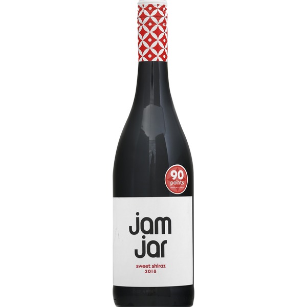 Jam Jar Red Wine, Sweet Shiraz, 2018 (750 ml) Instacart