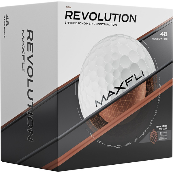 Maxfli Revolution Golf Balls - White