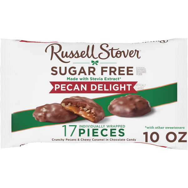 Russell Stover Sugar Free Pecan Delight Chocolate Candy Same-Day