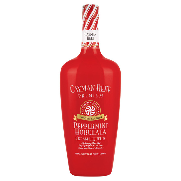 Cayman Reef Peppermint Horchata Creme Liqueur Same-Day Delivery or