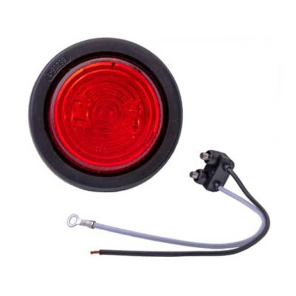 Carry-On Trailer LED Red 2.5 in. Round Sealed Marker/Clearance Light, CO-MCL527RK