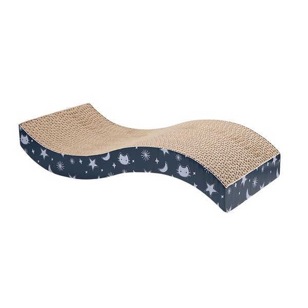 Whisker City Wavy Cat Scratcher