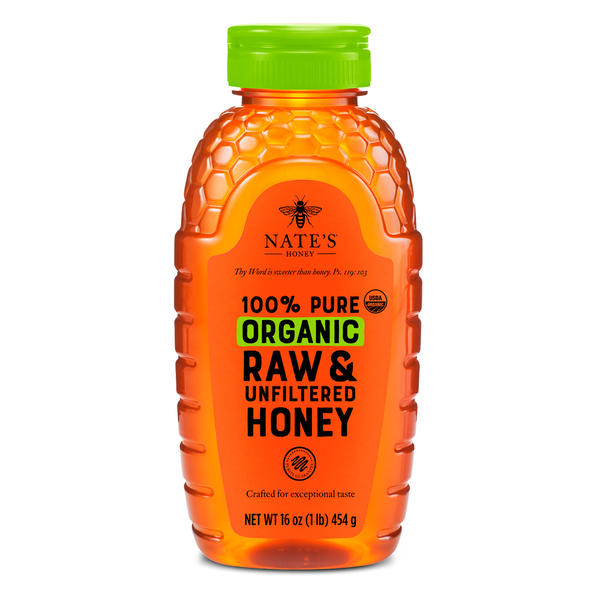 Nature Nate's Honey, Organic, Raw & Unfiltered