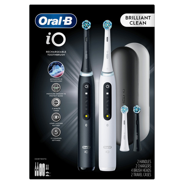 Costco OralB iO Brilliant Clean Electric Toothbrush SameDay Delivery