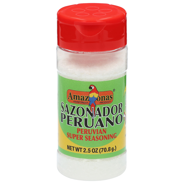 Amazonas Rainforest Products Sazonador Peruano Peruvian Super Seasoning