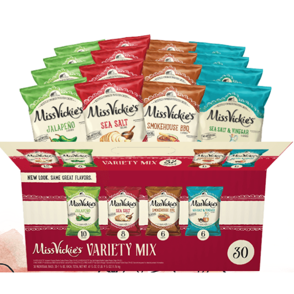 Miss Vickie's Potato Chips - Variety Mix - 30 ct