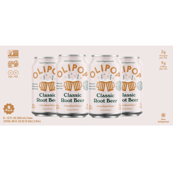 Costco OLIPOP Classic Root Beer, Sparkling Tonic Pickup Instacart