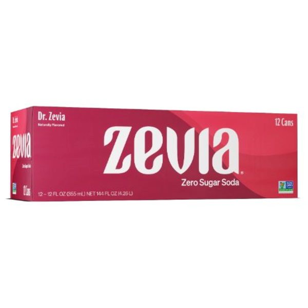 Zevia Dr. Zevia Zero Calorie Soda 12 Pack Same-Day Delivery or