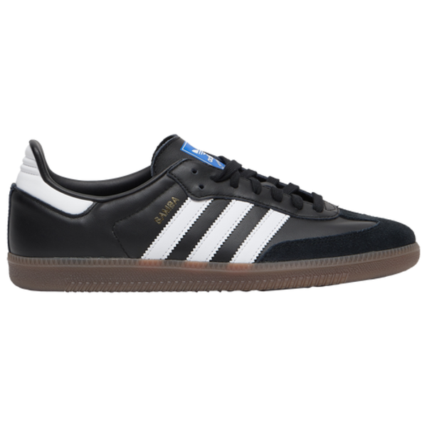 adidas Originals Samba Casual Shoes - Core Black, Cloud White & Gum, Size 7.5